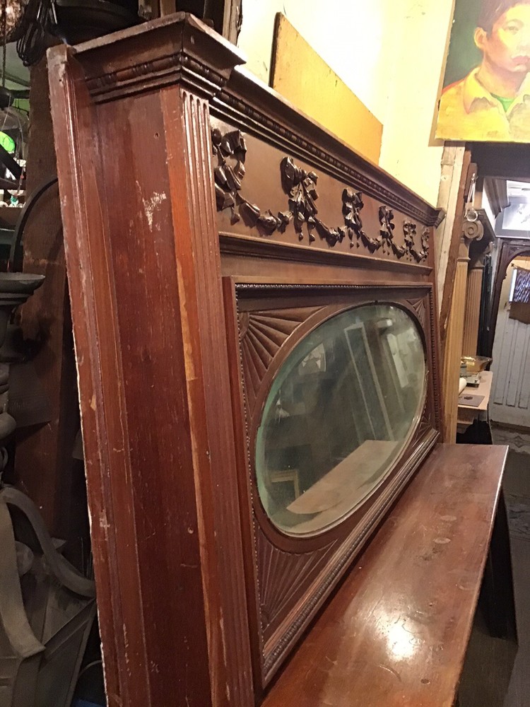 fireplace mantle