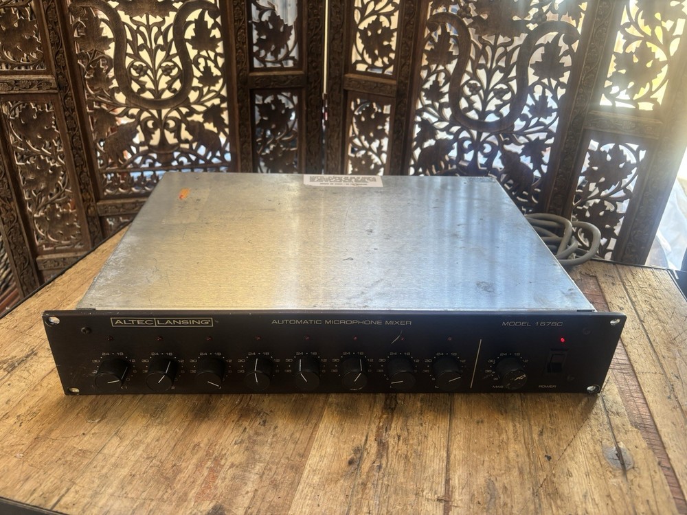 Altec Lansing 1678C 8 Channel Automatic Microphone Mixer