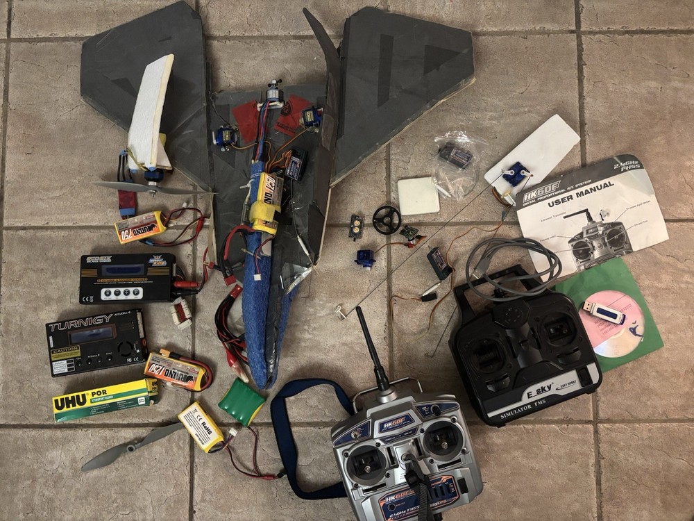 RC Plane HK60F Radio Transmitter Simulator Controller learner E-Sky E1204A &More