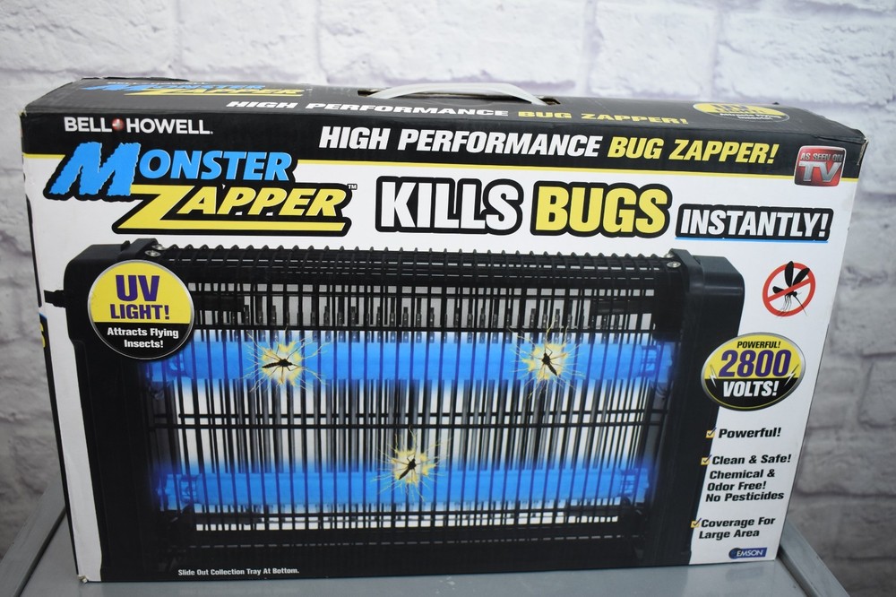 Bell + Howell 1986 Mosquito Insect Killer Panel Bug Zapper NEW