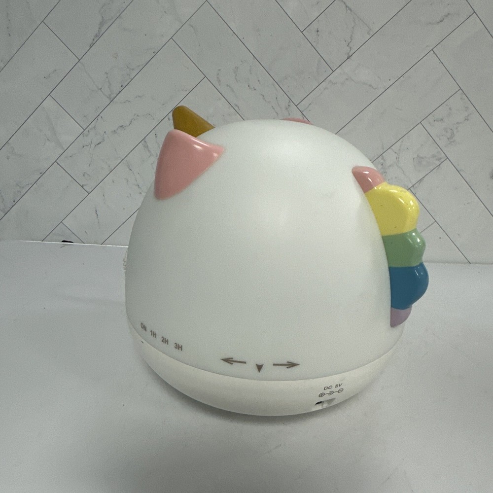Elodie Unicorn Diffuser aromatherapy Smoko Lights Change Colors & Mini Planter