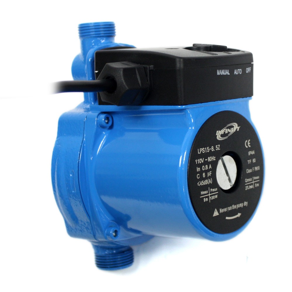 110V Automatic Booster Pump NPT 3/4'' Hot Water Circulating/Circulation Pump