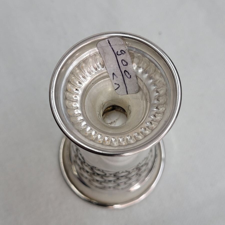 Sterling silver bee web Schnapps cup handmade in Israel