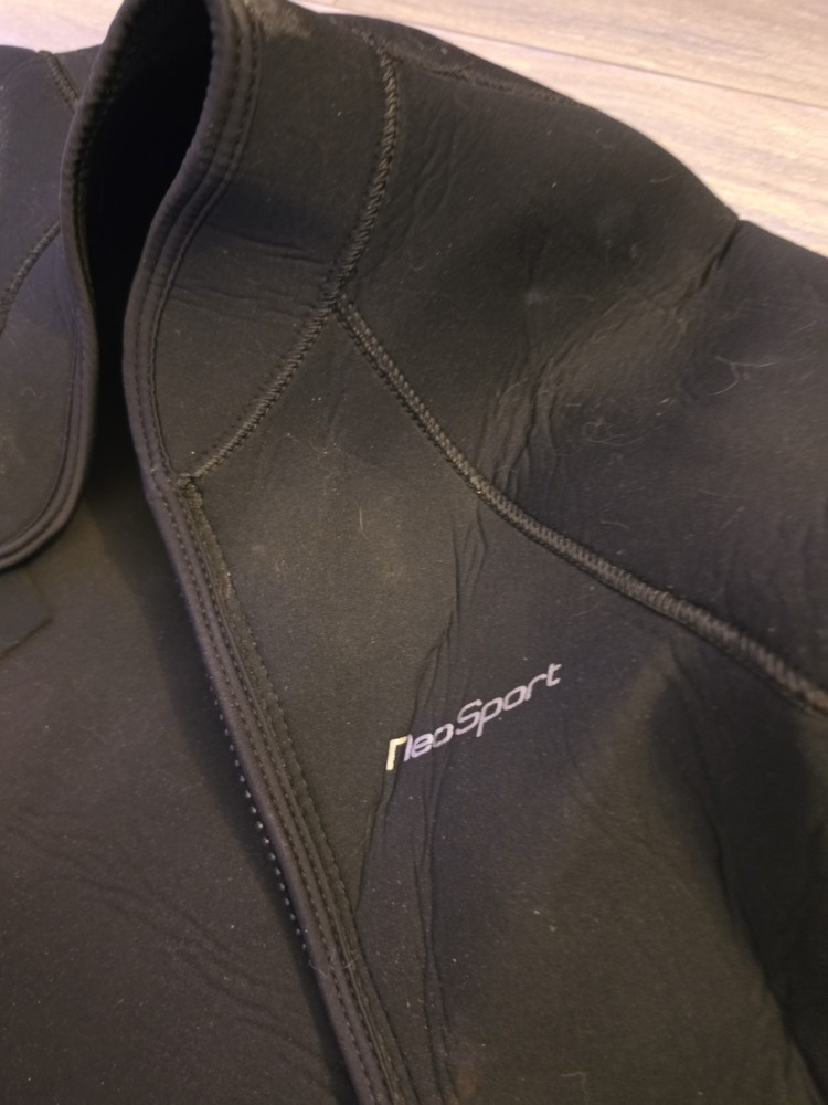 Two 5mm Farmer John Wetsuits