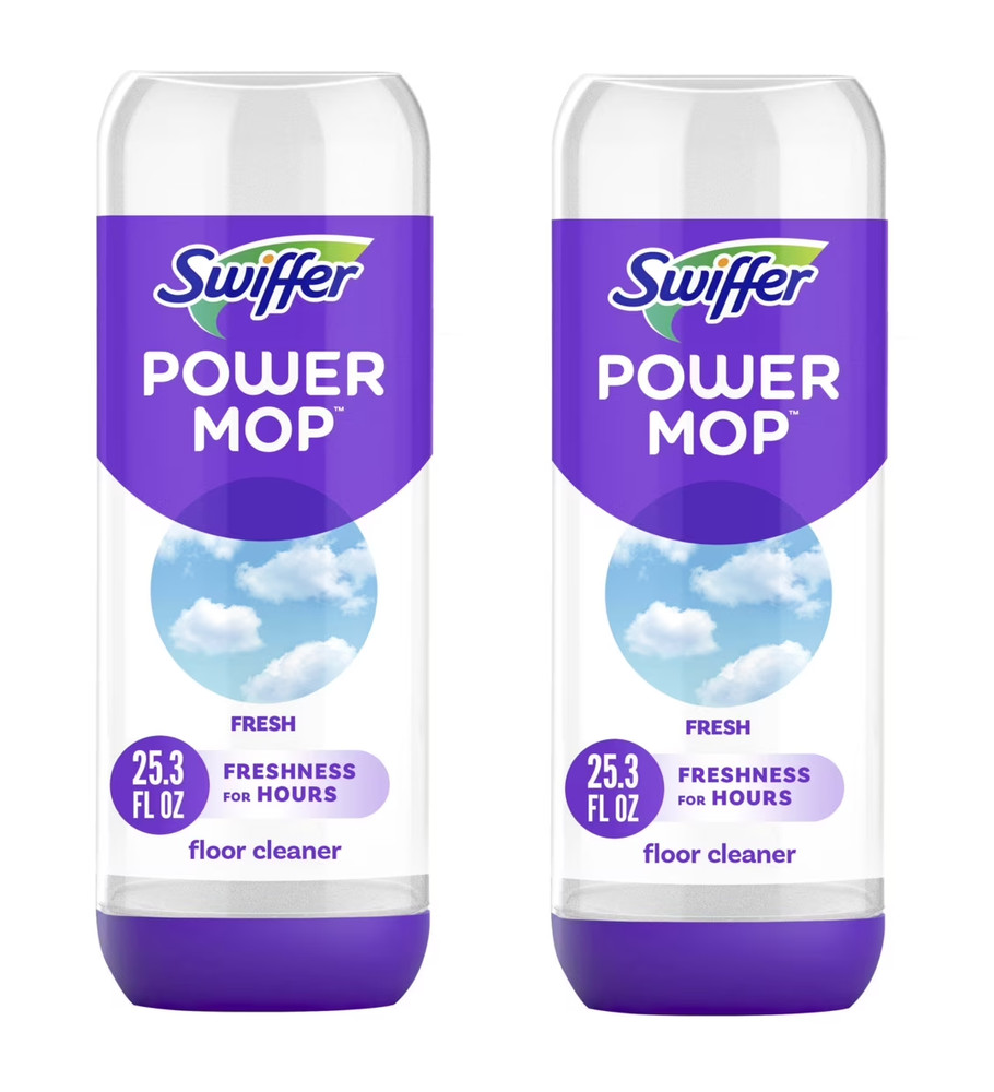 Swiffer Power Mop Refill Solution, pack of 2