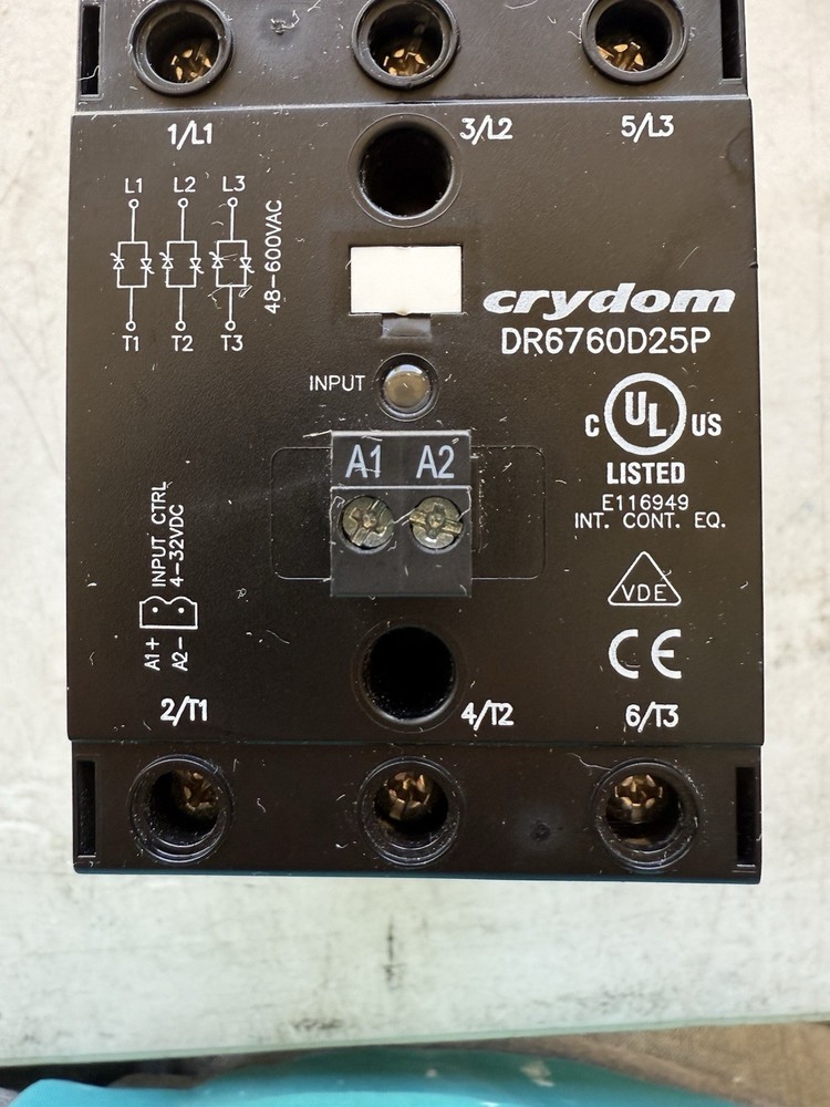 crydom solid state relay DR6760D25P