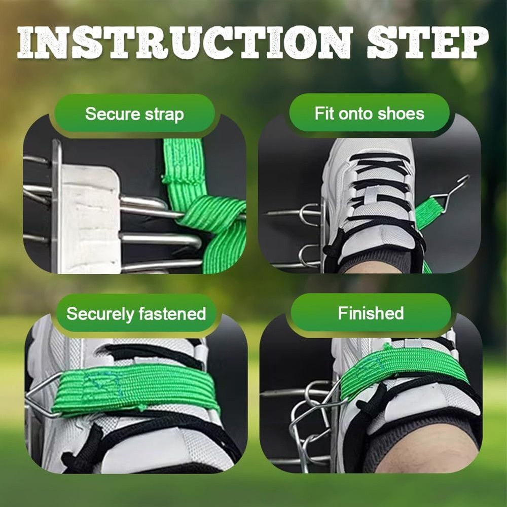 Climbing Spikes Climbing Spikes For Tree Work Secure Fit Portable