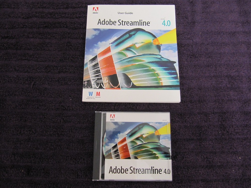 Adobe Streamline 4.0 for Mac - User Guide 'Factory Sealed'