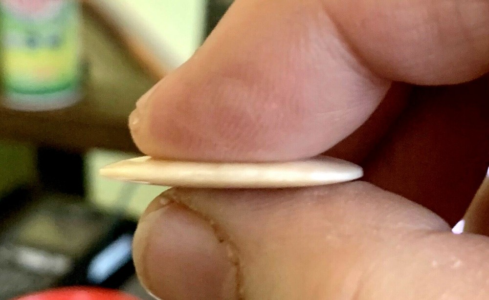 RMSC Hand Crafted Buffalo Bone Guitar Picks - 6 pack + 1st CLASS SHIPPING!!!!