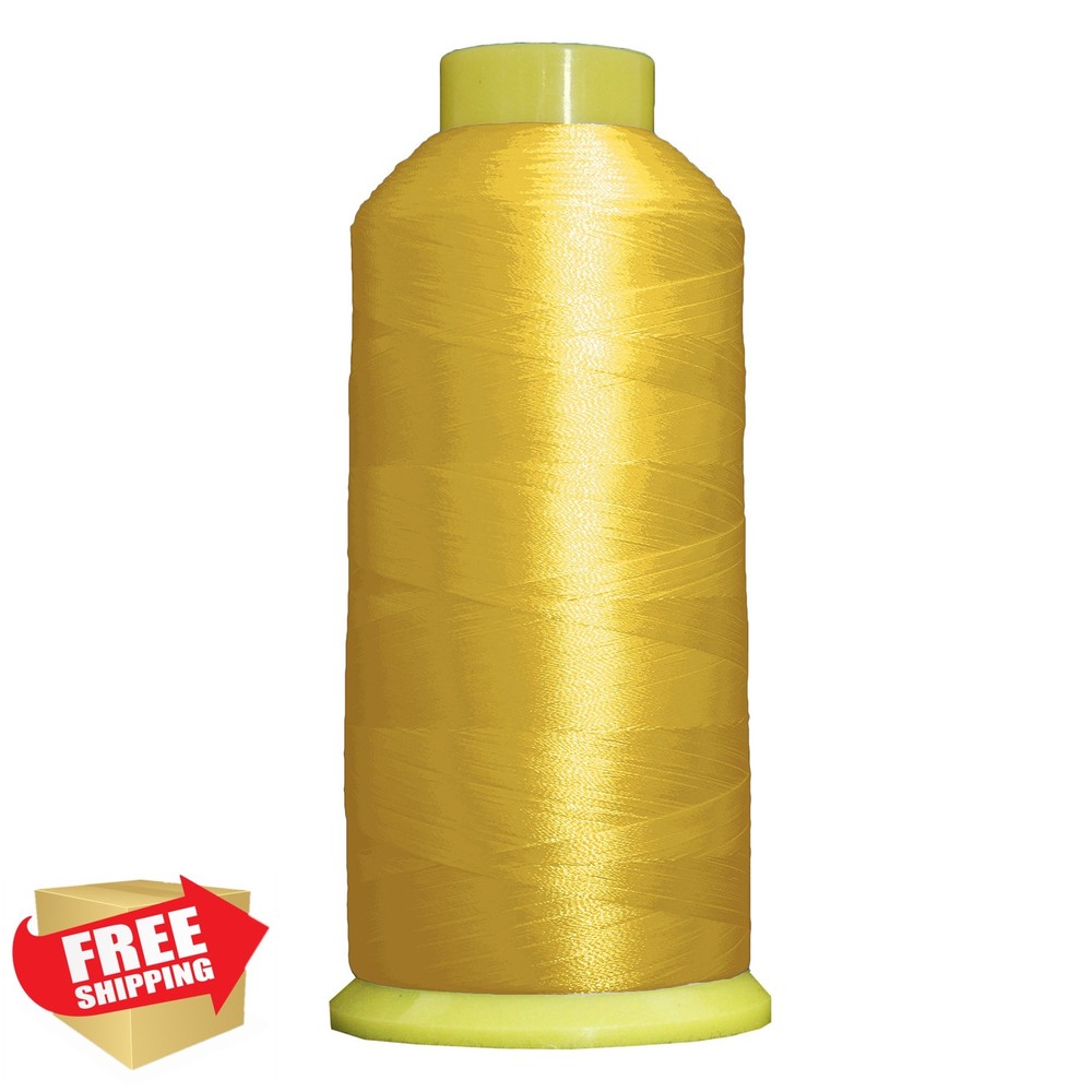 Threadart Polyester Machine Embroidery Thread - Lemonade 5000M High Tenacity