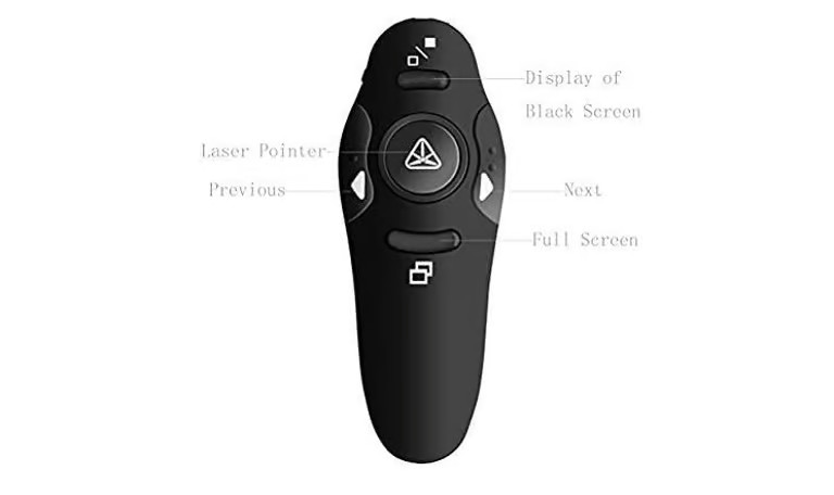 Beboncool Wireless Presenter 2.4GHz Remote (D100-US)