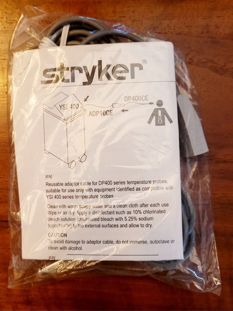 Stryker Reusable Adaptor Cable ADP10CE
