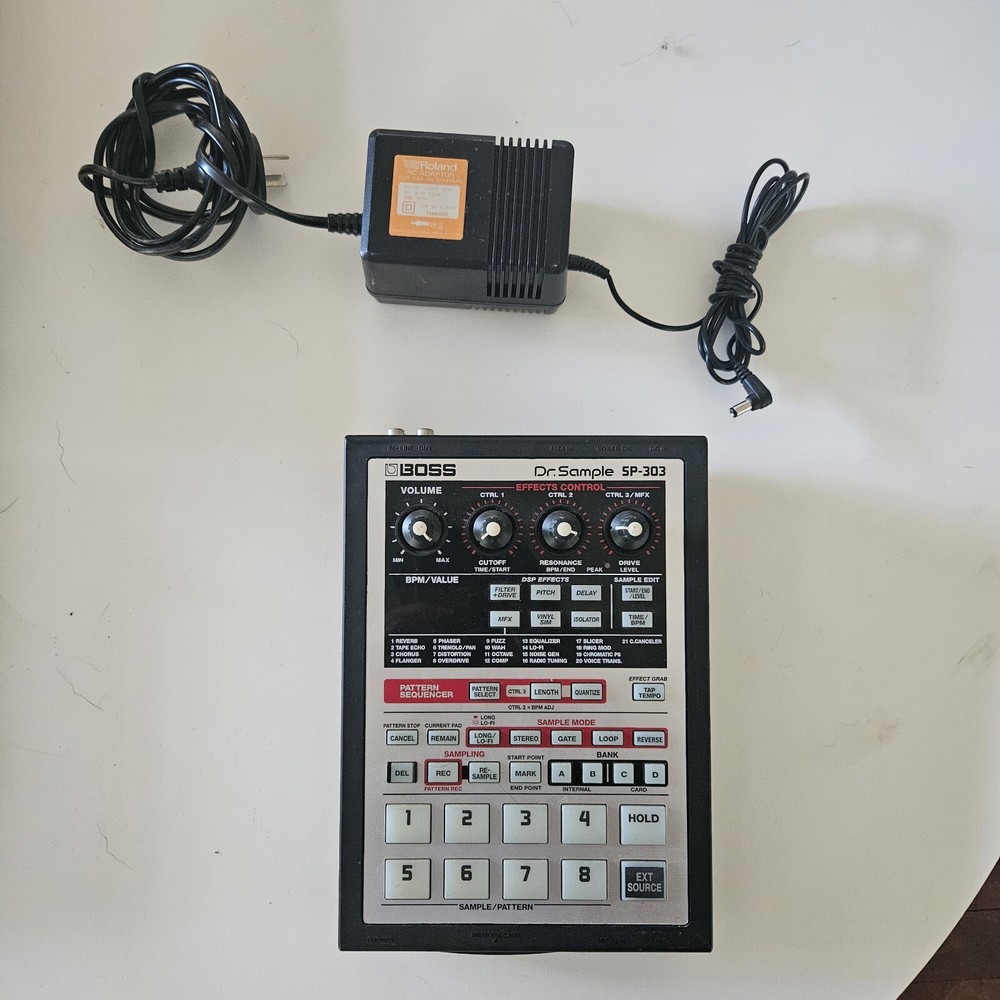 BOSS SP-202 Dr. Sample Sampler. Roland.