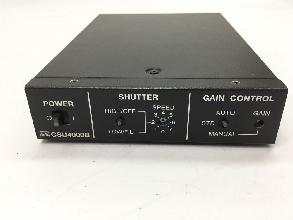 Toshiba Teli CSU4000B CCD Camera Control Unit, Shutter Control and Gain Control