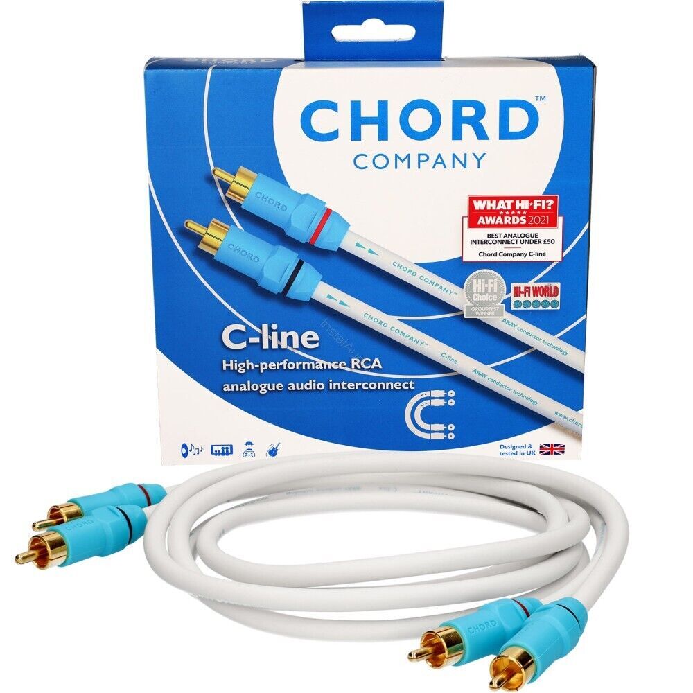 Chord C-Line Analogue Interconnect RCA Pair