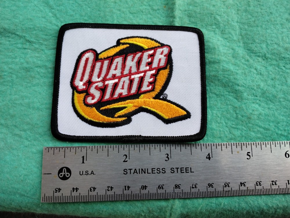 Quaker State Oil Dealer Uniform  Service Patch