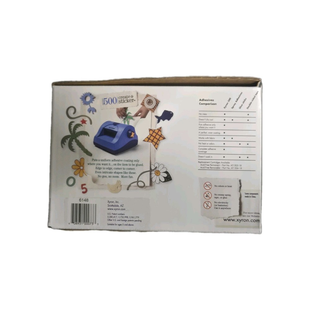 Xyron Create - A - Sticker Model 500 Sticker Maker Machine Open Box BRAND NEW
