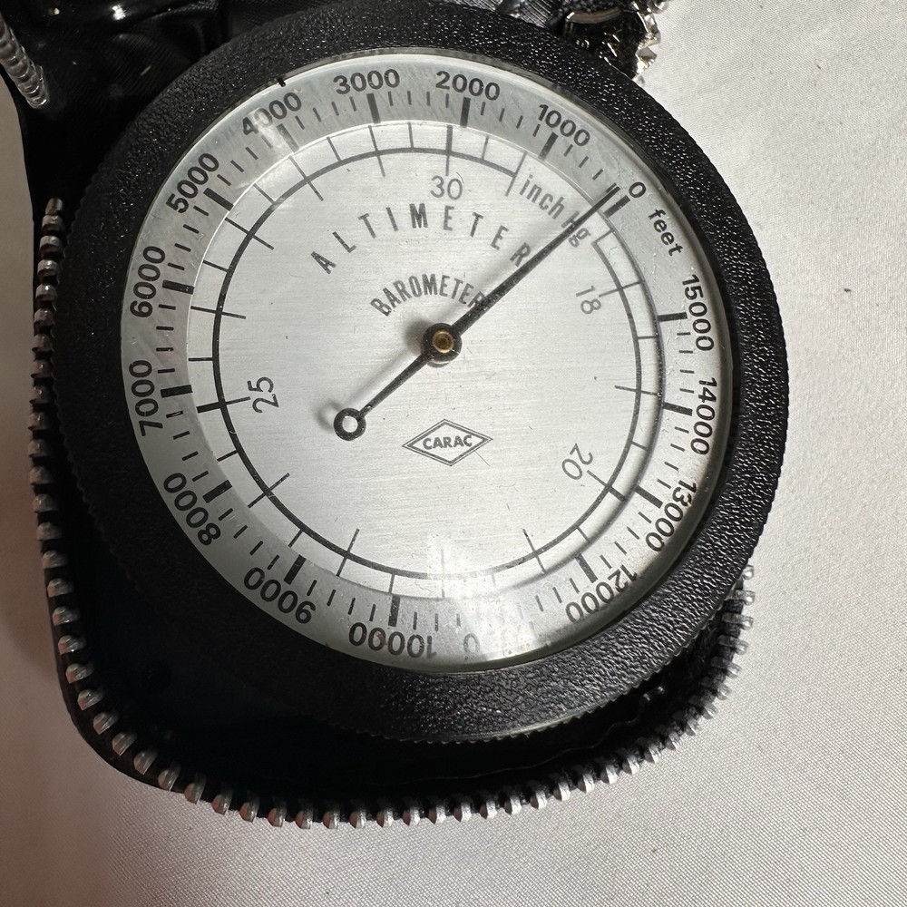 Barometer Altimeter Pocket Leather Case Japan
