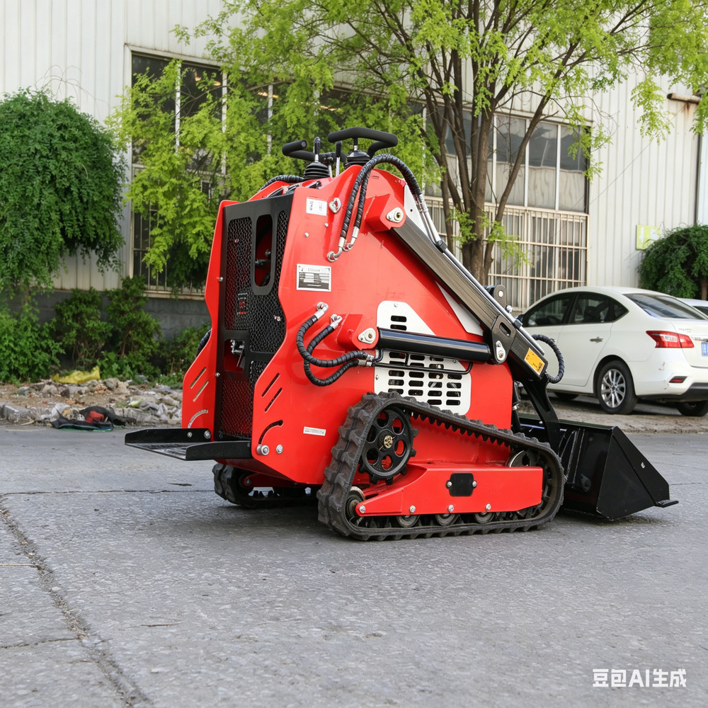 1 Ton Mini Excavator + 13.5HP Mini Skid Steer Loader Bundle Combo Set Free Ship