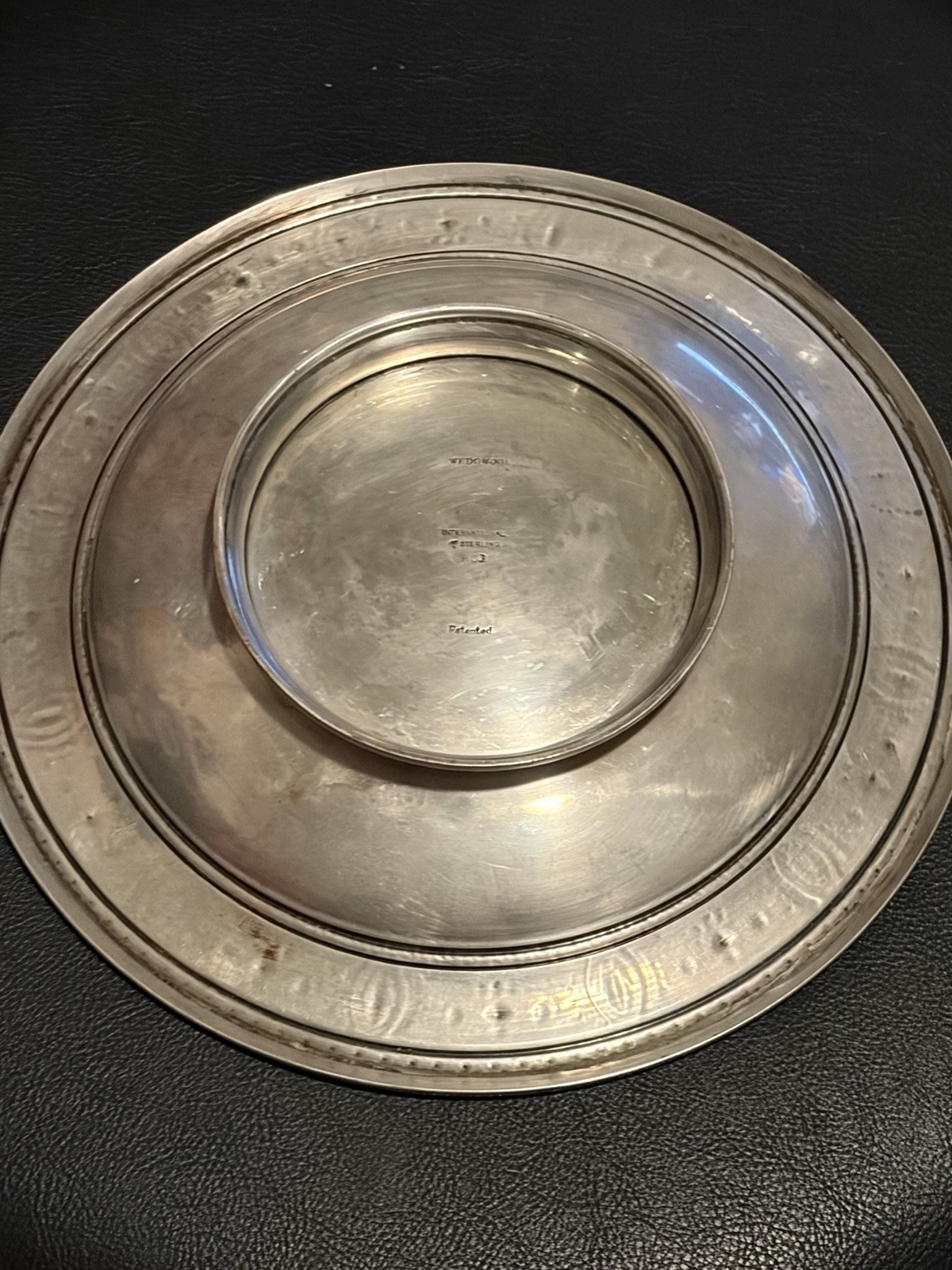 Wedgwood Sterling Silver Antique Bowl 374 Grams, 12.02 Troy Ounces Of .925