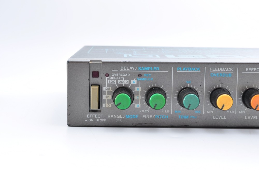 Boss RSD-10 Digital Sampler Delay Micro Rack Made in Japan Working 0205X10-8