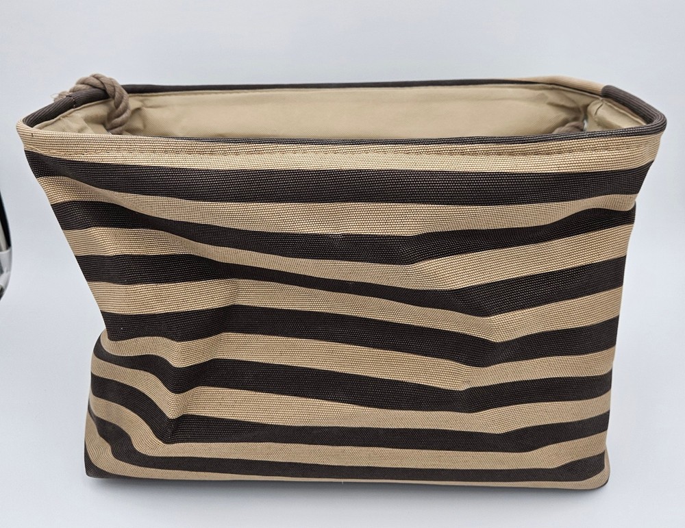 Bone Dry Pet Storage Collection Striped Paw Patch Bin - Medium Rectangle