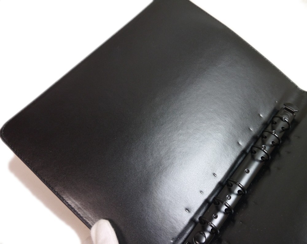 Authentic CHANEL Planner cover binder Patent Leather #36