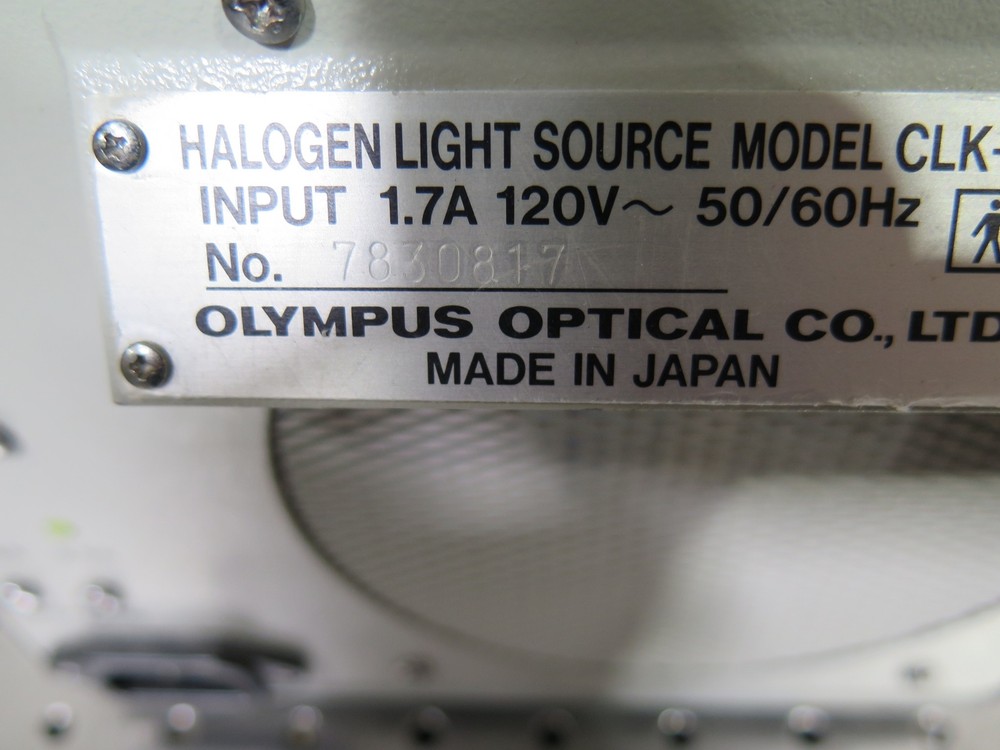R192238 Olympus Optical CLK-4 Halogen Light Source