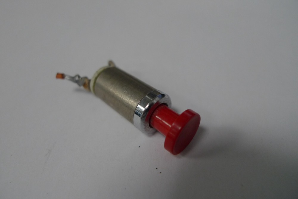 Switch Push Button Push to Make Non Locking Red Button Buzzer Switch