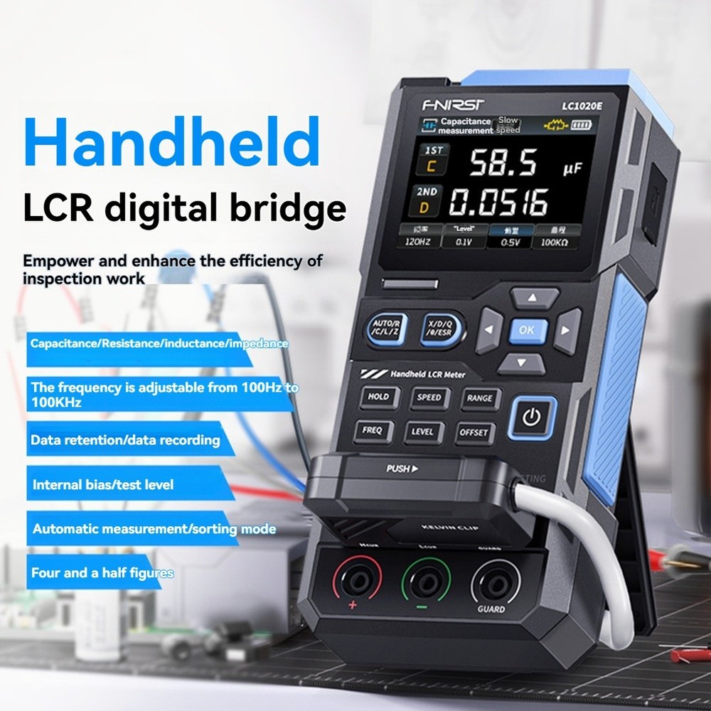 LC1020E Digital Bridge Tester for Resistance Capacitance Inductance3061