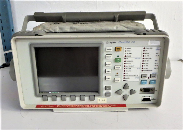 AGILENT 37718A OmniBER 718A Communications Performance Analyzer OPT