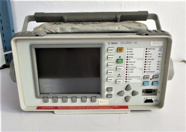 AGILENT 37718A OmniBER 718A Communications Performance Analyzer OPT