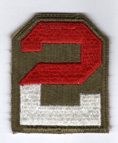 Original U.S. Army patch (1940's) - 2nd Army