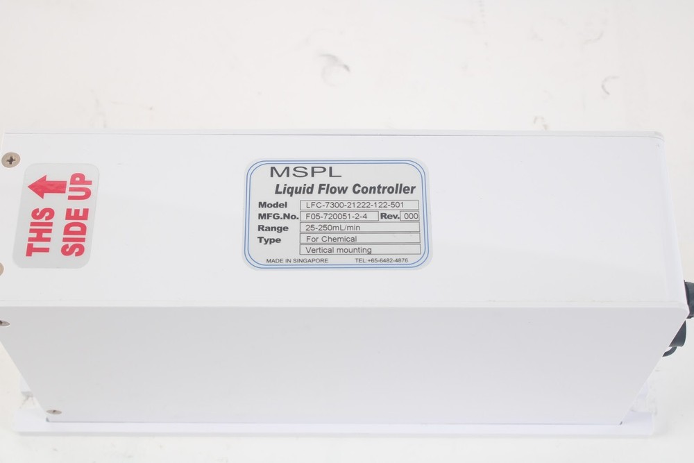 MSPL LFC-7300-21222-122-501 Liquid Flow Controller