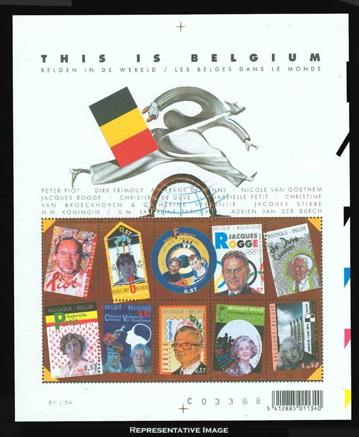 Belgium Scott 1998 Mint never hinged.