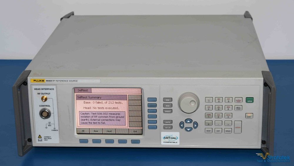 Fluke 9640A RF Reference Source 4 GHz RF Calibrator