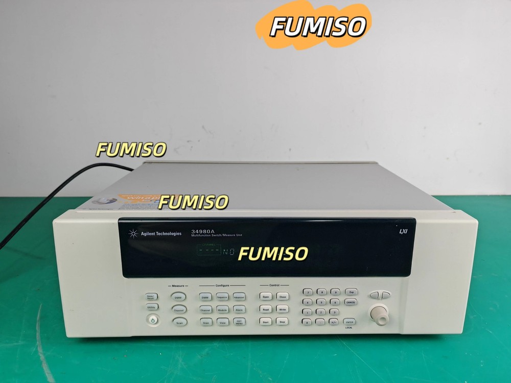 Keysight Agilent 34980A Multifunction Switch Measurement Unit.&sp