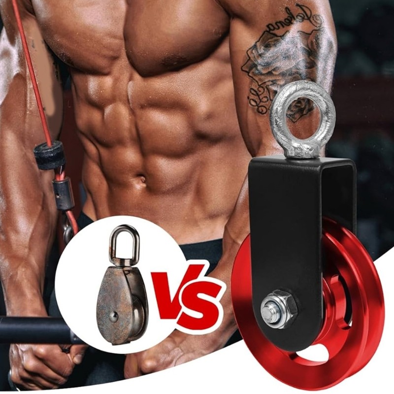 Fitness Pulley Cable Machine System Home Cable Pulley System Workout Training