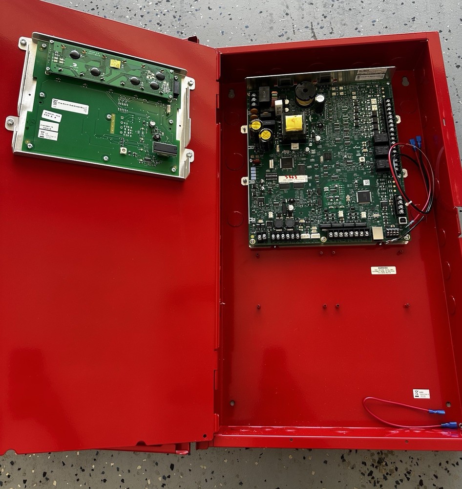 Silent Knight IFP-300 Fire Alarm Control Panel - Red (READ DESCRIPTION)