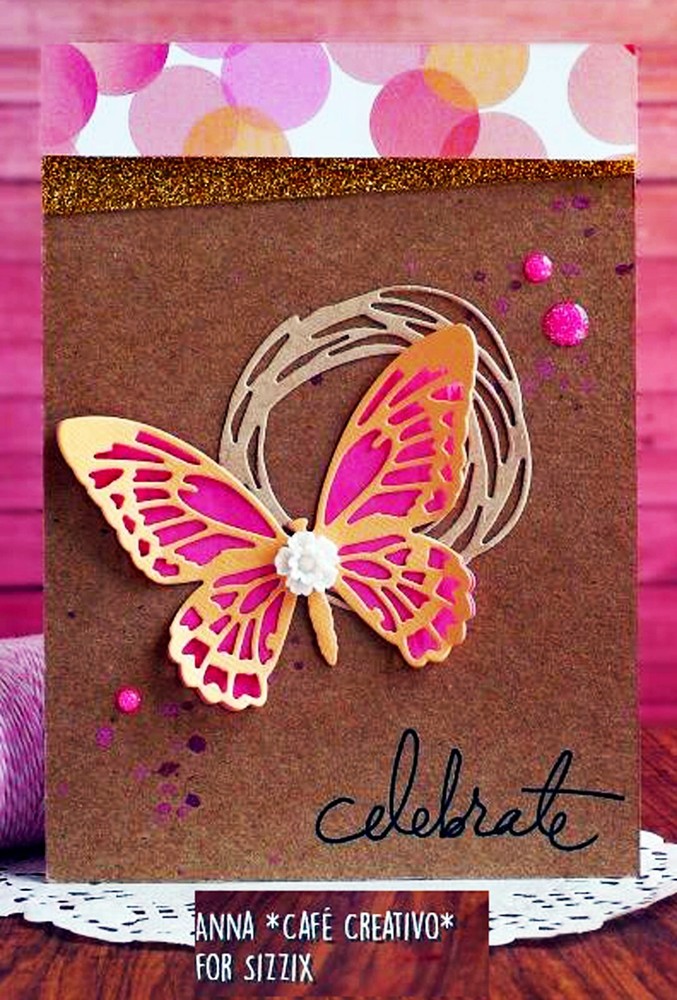 Sizzix Thinlits Detailed Butterflies set #661182 Retail $22.99 by Tim Holtz
