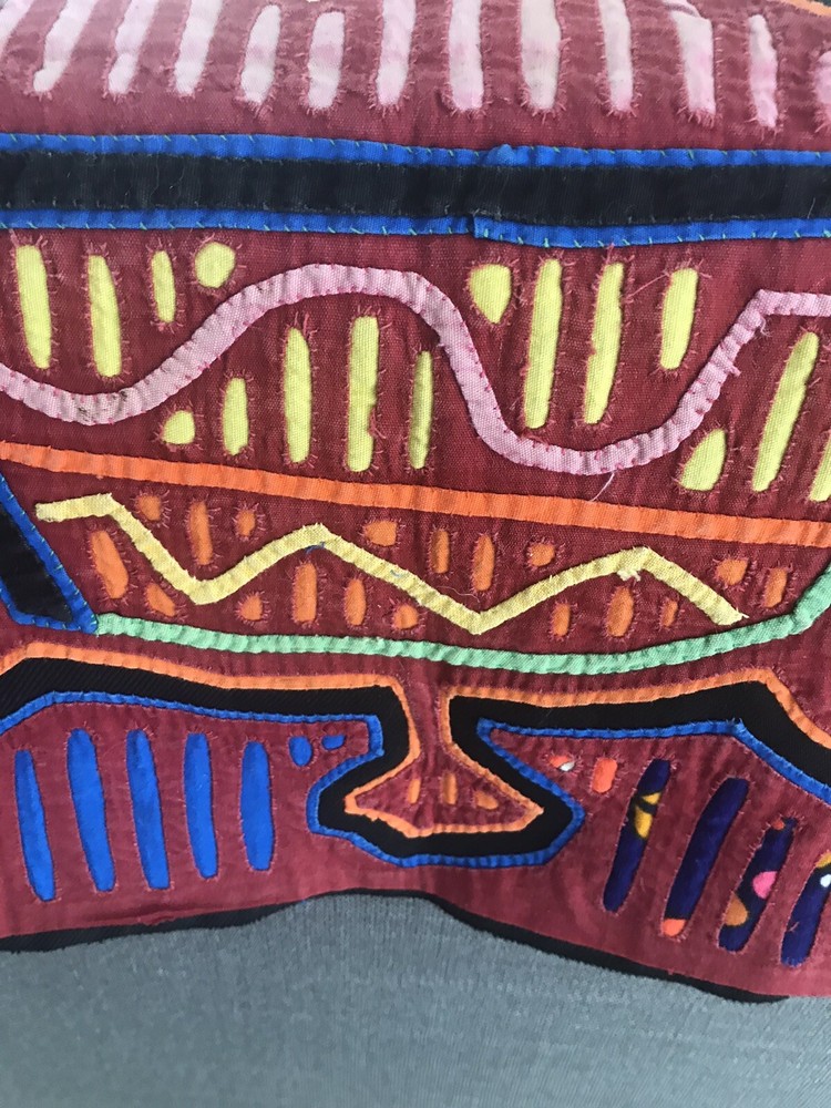 Mola Folk Art ~ Hand Sewn ~ Eagle