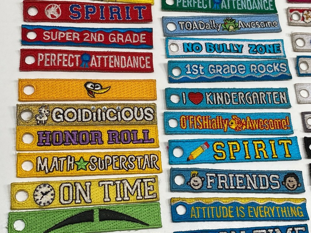 48 Teacher Student Principal Backpack Zipper Pull Swag School