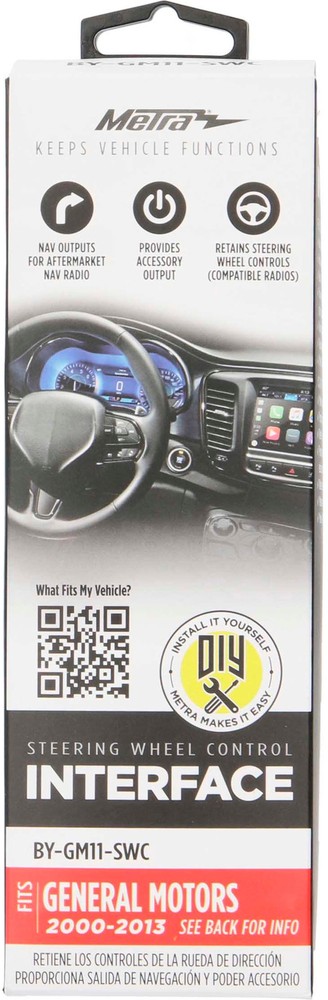 Metra - Steering Wheel Control Interface for Select General Motors Vehicles -...