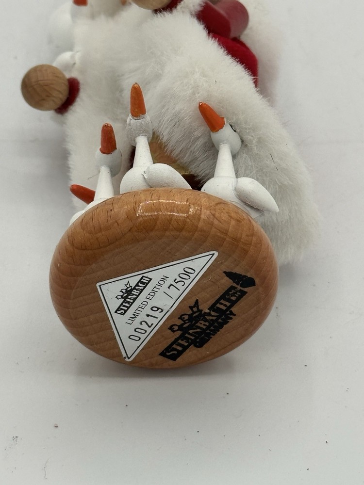 Mini Syeinbach Goose Santa Nutcracker
