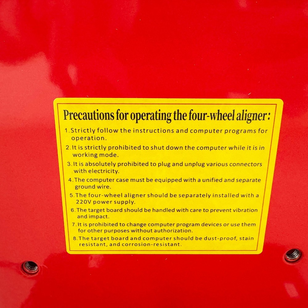 110V 3D Wheel Alignment Machine Tire Wheel Aligning Machine Wheel Aligner