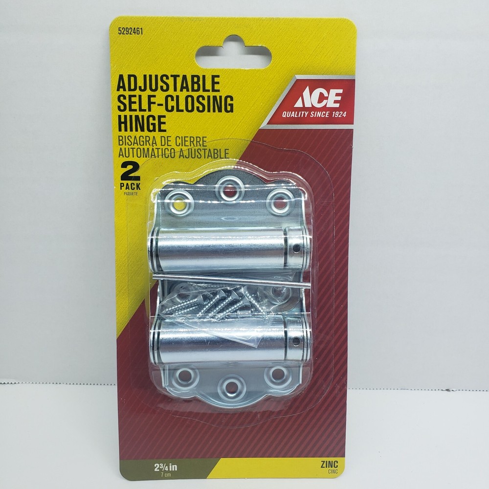 ACE  Adjustable Self Closing Hinge Zinc #5292461