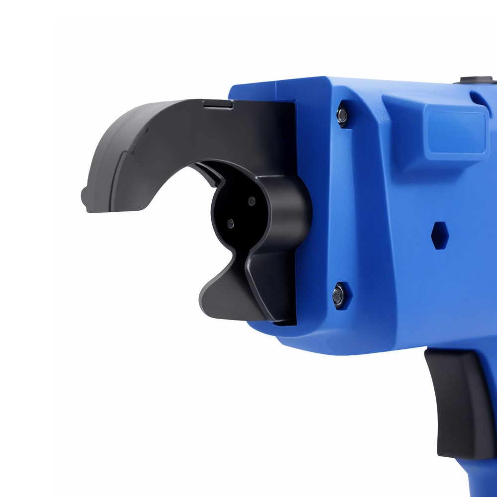 8-34mm Automatic Rebar Tier Tying Machine Strapping Computer Tool W/ 2 Batteries