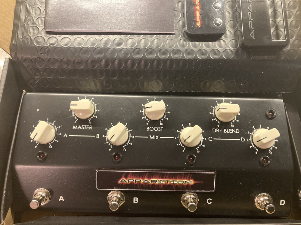 AmpRX Brown Box Apparition wireless 4 Channel FX Parallel Switching Interface