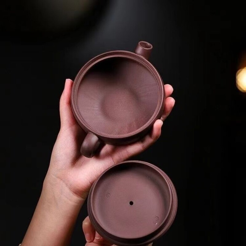 170ml Real Yixing Zisha Tea Pot Marked Original Ore Purple Clay Master Pot New