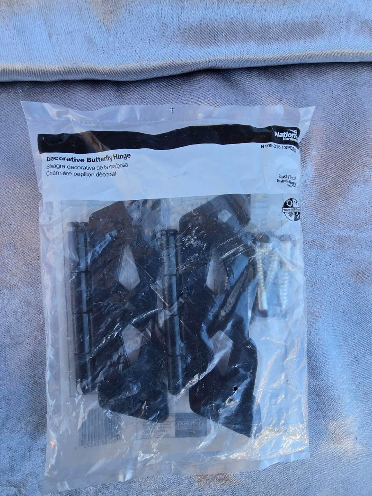 National Hardware Decorative Butterfly Hinge №109-218/SPB8443